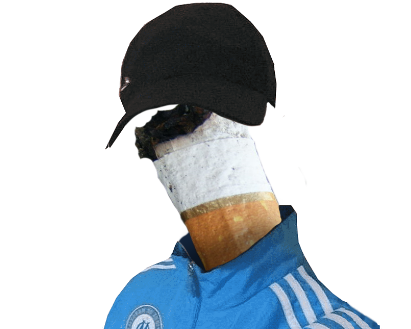 megot karim racaille survet incendie rouen cathedrale portrait robot casquelle cigarette feu