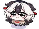 honkai-impact-3rd-coralie-chien-triste-pleure-sniff-decu-larme-mignon-kawai-chibi