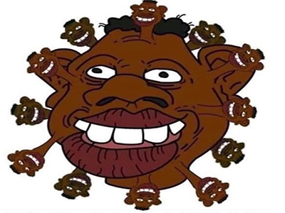 noir africain negre afrique bamboula singe niger nigger qi migrant