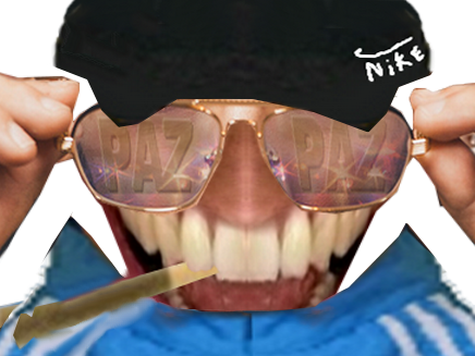 paz racaille raquette wesh crapule lacoste tn fumette fume shit lunette choffa migrant moulaga pazifie