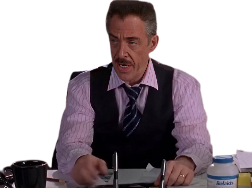 spiderman spider-man spider man 1 j jonah jameson jjj jk simmons daily bugle patron journaliste