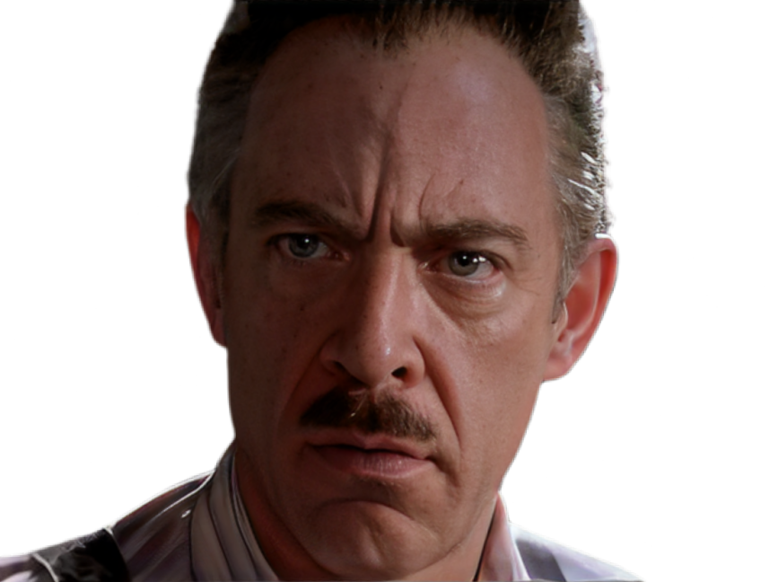 spiderman spider-man spider man 1 j jonah jameson jjj jk simmons daily bugle patron journaliste
