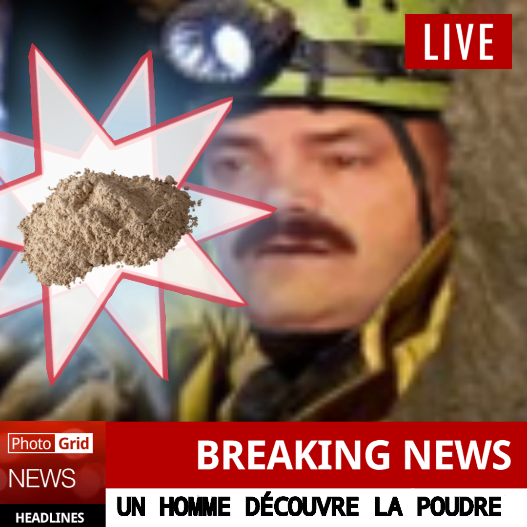 btg bien ta grotte risitas cave poudre decouvre decouverte flash infos tv tele news photogrid