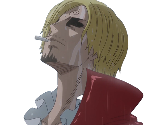 sanji pluie pleure larmes triste one piece op