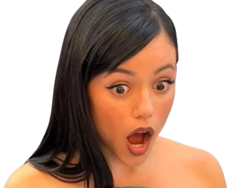 jenna ortega choque poulet quoicoubeh mdr ouah chokbar