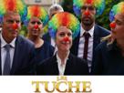 tuche-nfp-lfi-gauche-clown-clownworld-perruque-nez-rouge-comique