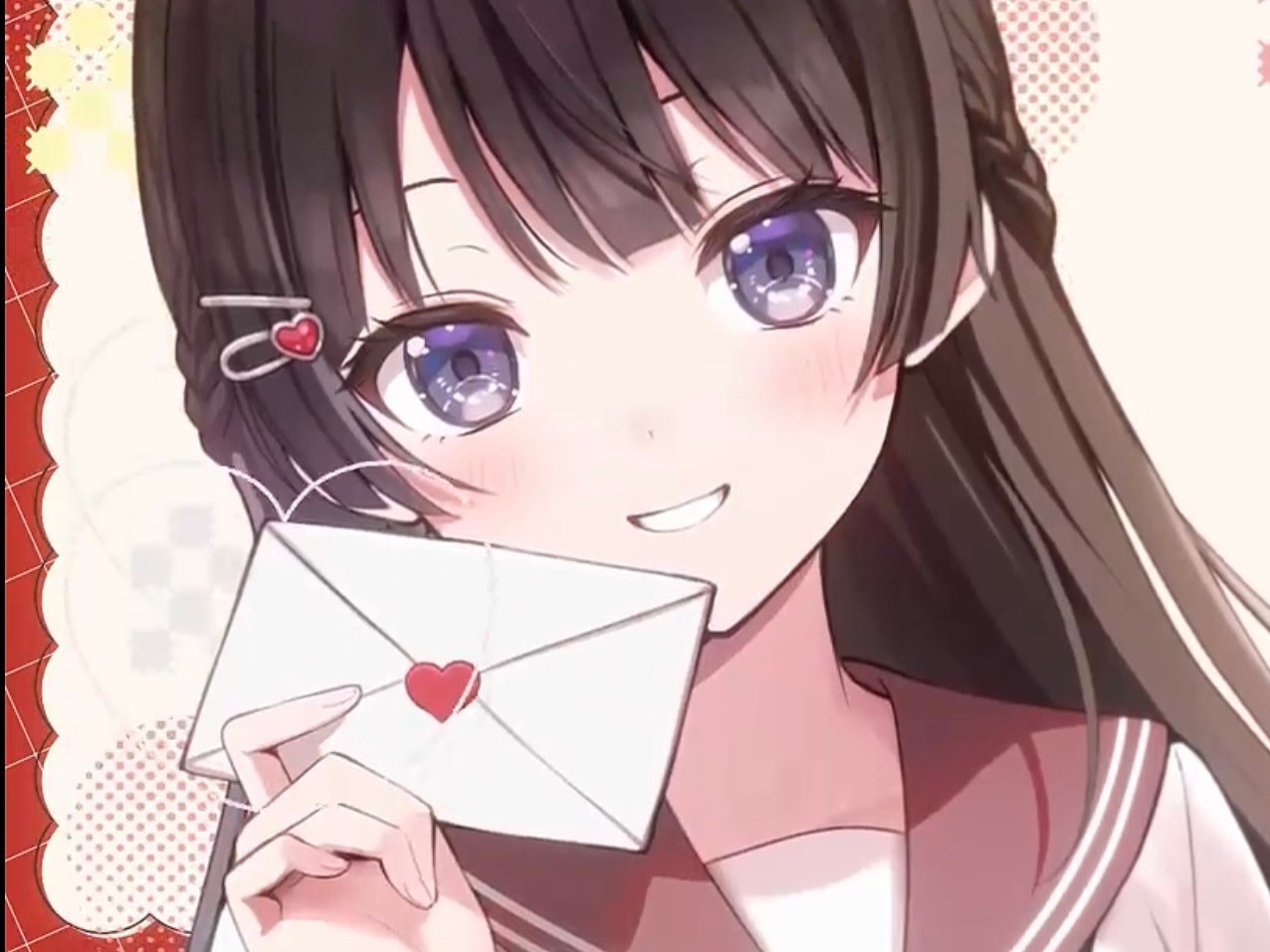 kj kawaii tsukino mito lettre love amours