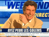 bfm cnews lci information ayez peur golem news mauvaise nouvelle rire moqueur goy journaliste jesus