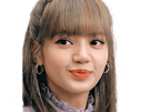 lisa-kpop-blackpink-regard-grimace-maline-mignonne-cute-chipie