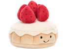 patisserie-tarte-fraise-peluche-mignonne-cute-sourire