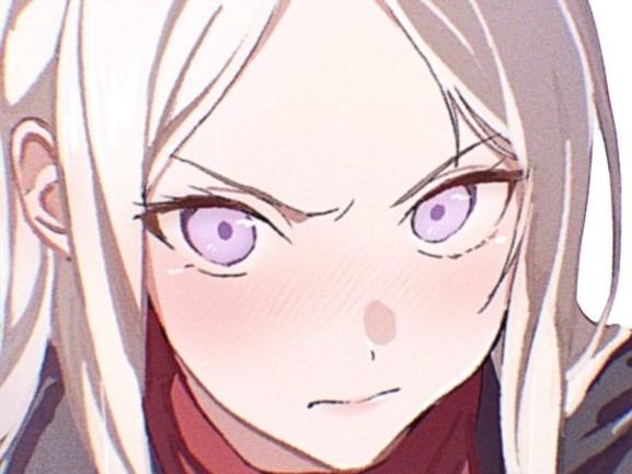 edelgard edel jeanne fire emblem three houses aigles jais moupe enervee frustree rougit genee determinee