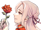 edelgard-edel-jeanne-fire-emblem-three-houses-aigles-jais-moupe-profil-rose-nostalgique-attendrie-reveuse