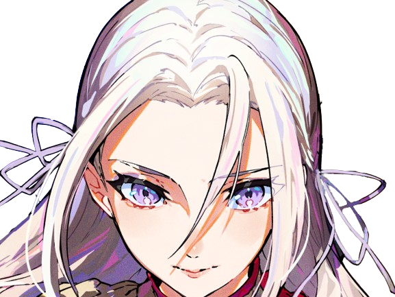 edelgard edel jeanne fire emblem three houses aigles jais moupe determinee confiante combative assuree