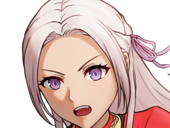 edelgard edel jeanne fire emblem three houses aigles jais moupe agacee contrariee determinee colere