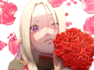 edelgard-edel-jeanne-fire-emblem-three-houses-aigles-jais-moupe-bouquet-roses-rougit-genee-amoureuse