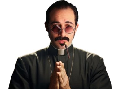 dabeull pretre beni bible croix sermon prie