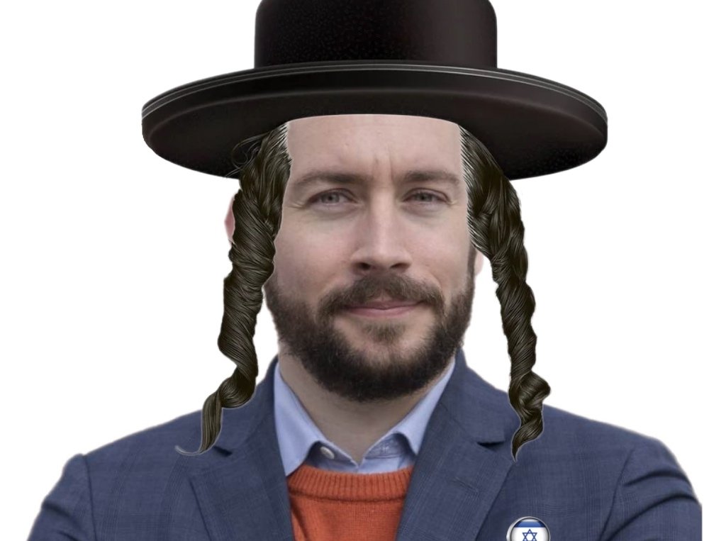 rabbi damien rieu droitard identitaire opposition controlee sioniste israel gaza arabe islam juif chapeau jacob