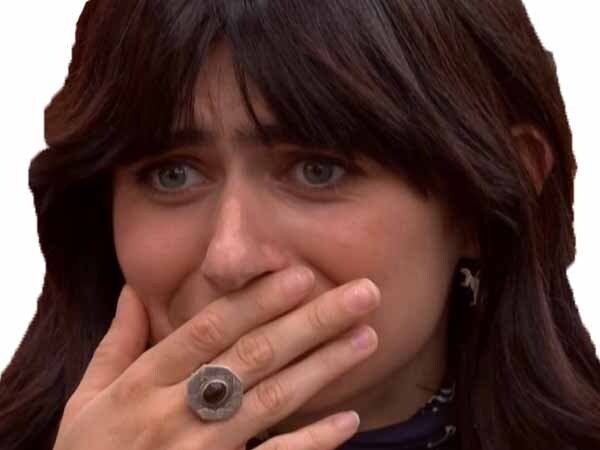 staracademy star academy starac marguerite triste choquee main pleur