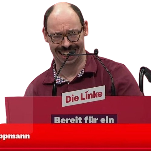 gauchiste attarder moustache homme