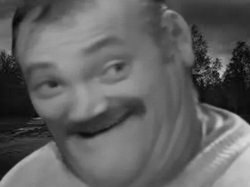 creepy halloween noir et blanc fou dingue tare risitas eggish fart oeuf pet horreur