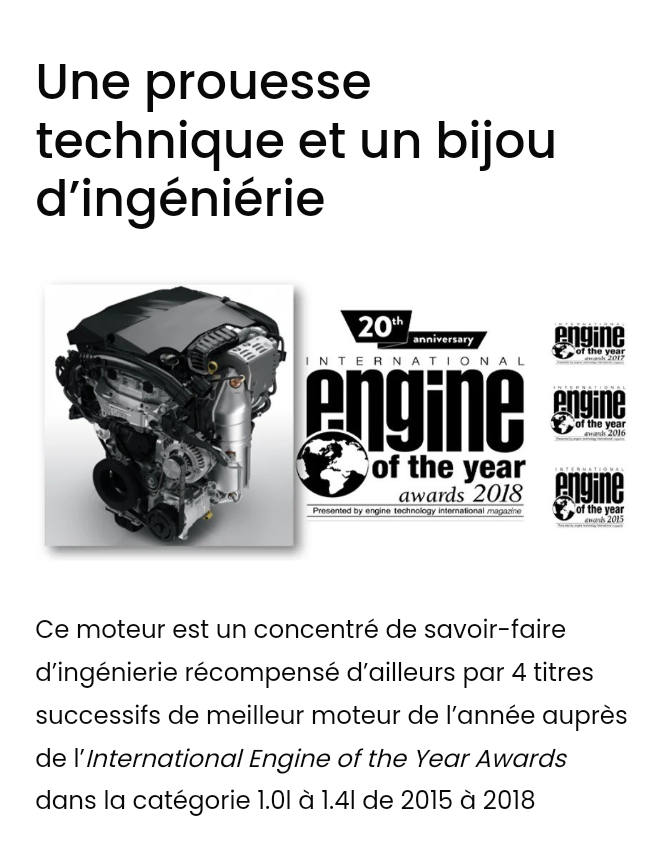 puretech peugeot psa moteur annee technologie bijou prouesse 12 panne defaut huile courroie