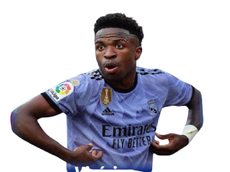 vinicius jr junior bresil real madrid football celebration singe bras