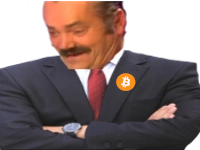 risitas finance bras croises bitcoin costume costard