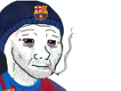 fc-barcelone-barca-barcelona-supporter-fan-fans-sad-triste-rage-deprime-depression-mad-defaite-derrota