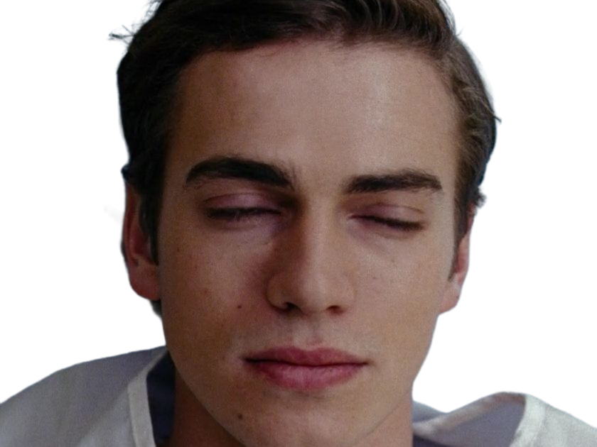Sticker clay jr beresford awake film 2003 hayden christensen acteur homme canadien americain par Dark-63
