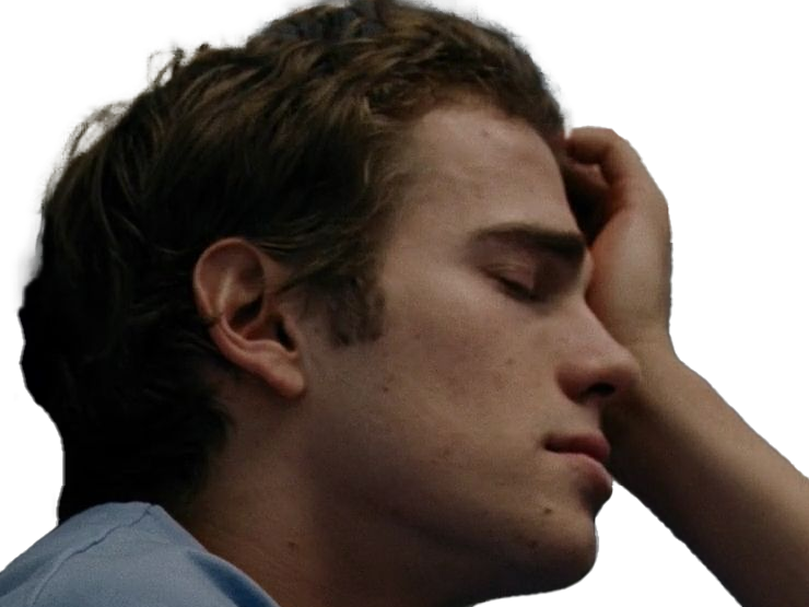 Sticker clay jr beresford awake film 2003 hayden christensen acteur homme canadien americain par Dark-63