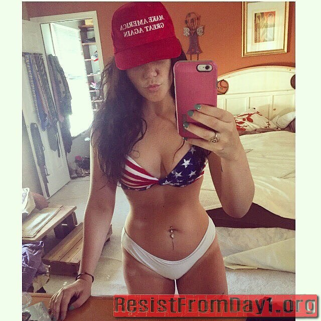 femme meuf fille maga usa amerique trump election