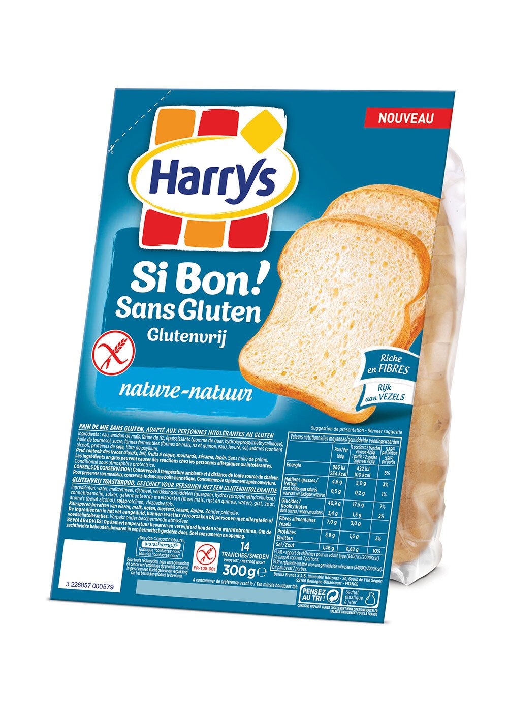 pain harrys kamala harris bouffe gluten