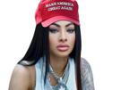 yailin-la-mas-viral-donald-trump-make-america-great-again-casquette-maga-elections-usa