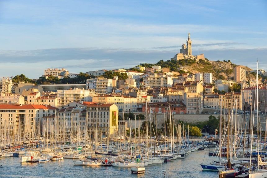 Sticker marseilles sud soleil par gagou