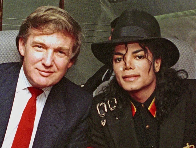 michael jackson donald trump