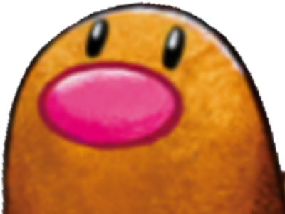 pokemon taupiqueur triopiqueur taupe nez marron orange rose yeux non aya meh ok ahi oui