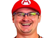 mario chiale rire steamdeck lunettes