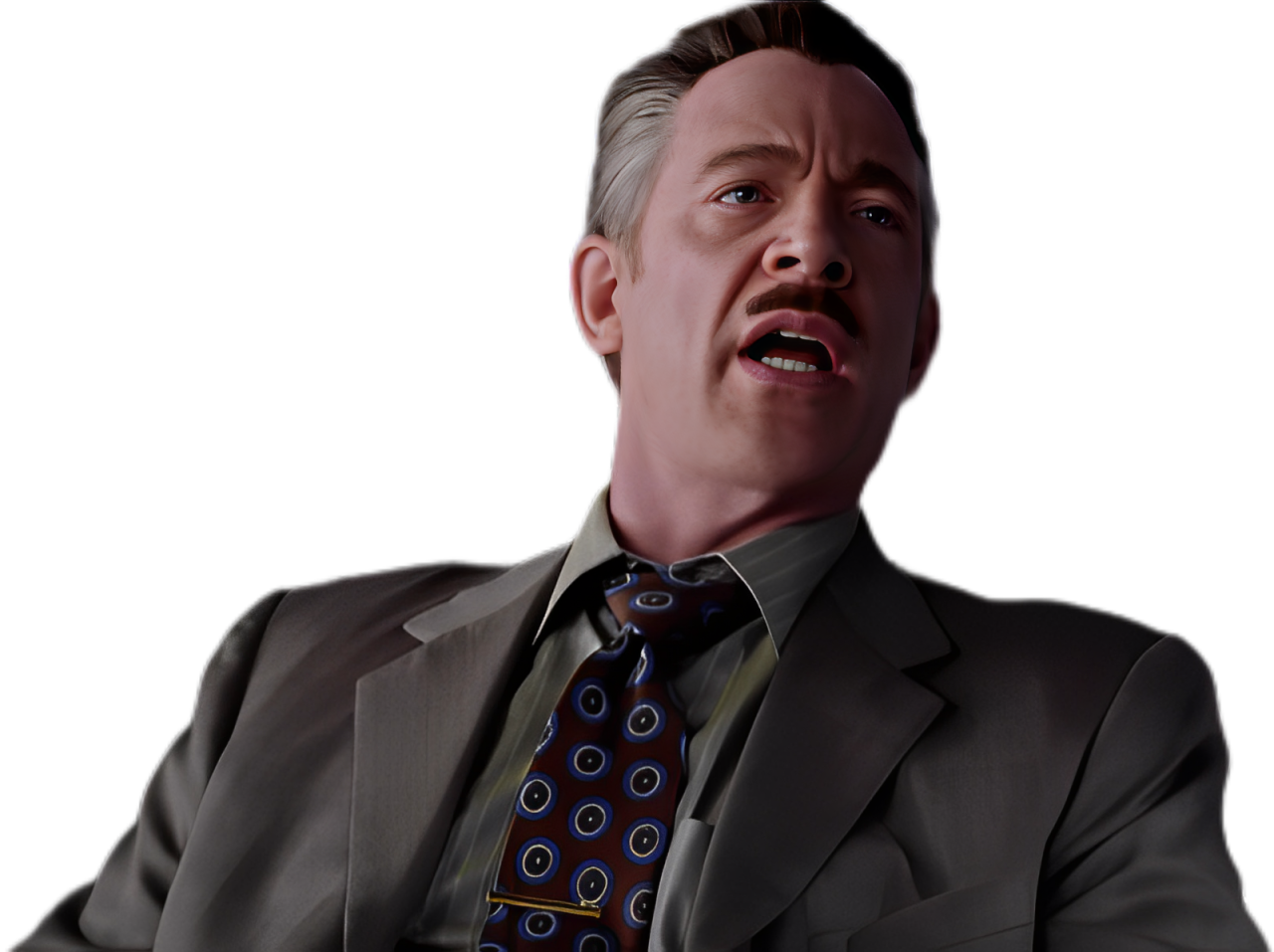 Sticker spiderman spider man spider man 2 j jonah jameson jjj jk simmons daily bugle patron journaliste par Cinemassacre_