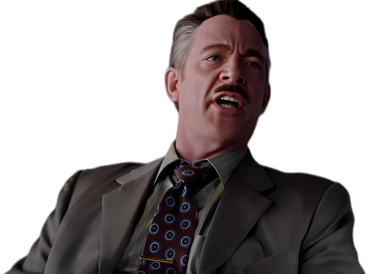 Sticker spiderman spider man spider man 2 j jonah jameson jjj jk simmons daily bugle patron journaliste par Cinemassacre_