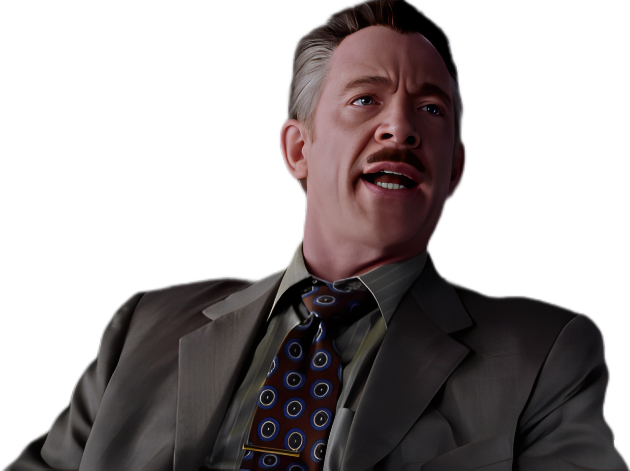 Sticker spiderman spider man spider man 2 j jonah jameson jjj jk simmons daily bugle patron journaliste par Cinemassacre_