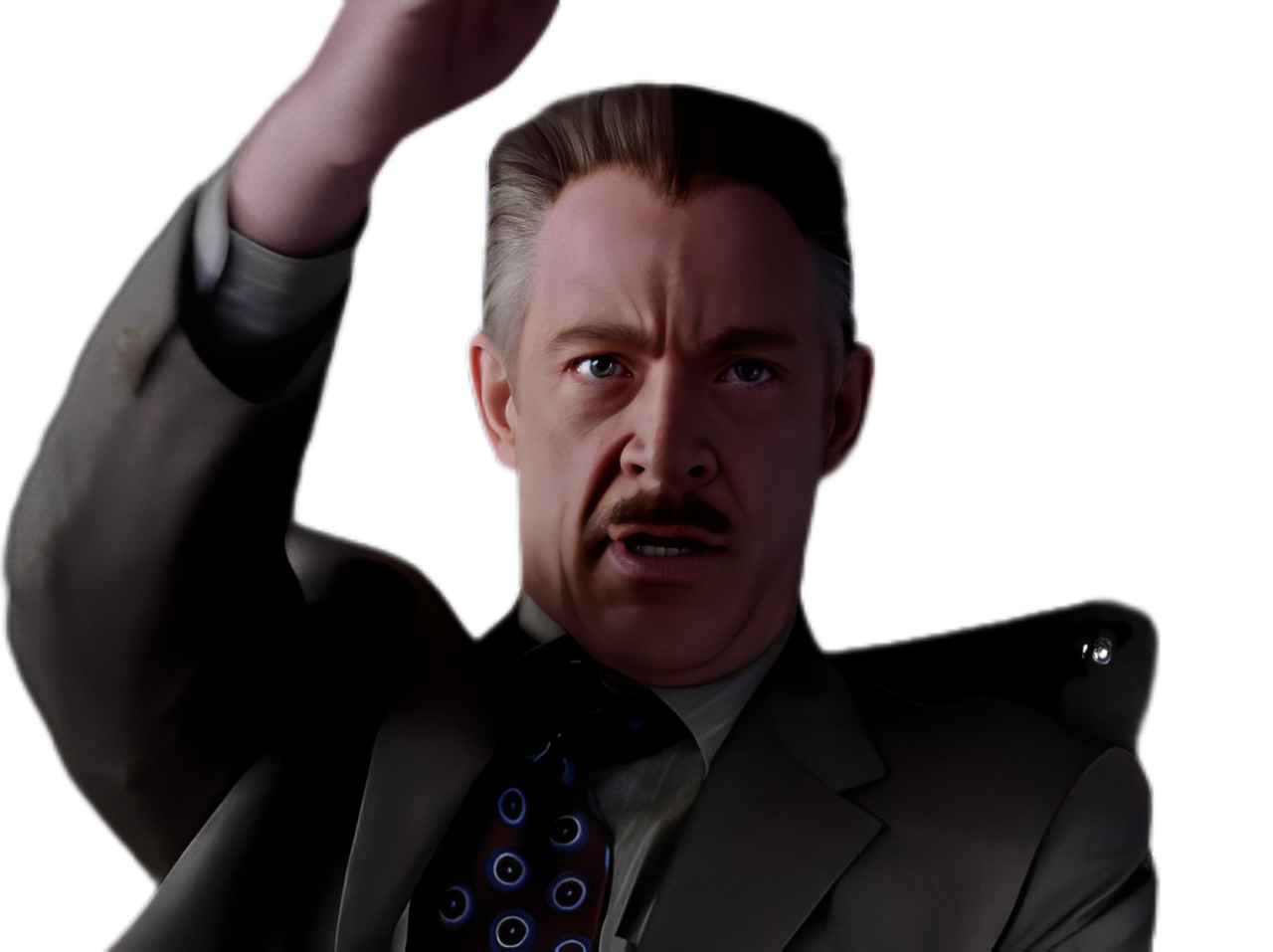 Sticker spiderman spider man spider man 2 j jonah jameson jjj jk simmons daily bugle patron journaliste par Cinemassacre_