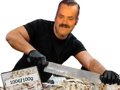 nougat tranche coupe risitas ahi noel arnaque tranchette sourire beau nougged