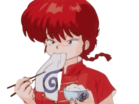 ranma kj girl eat