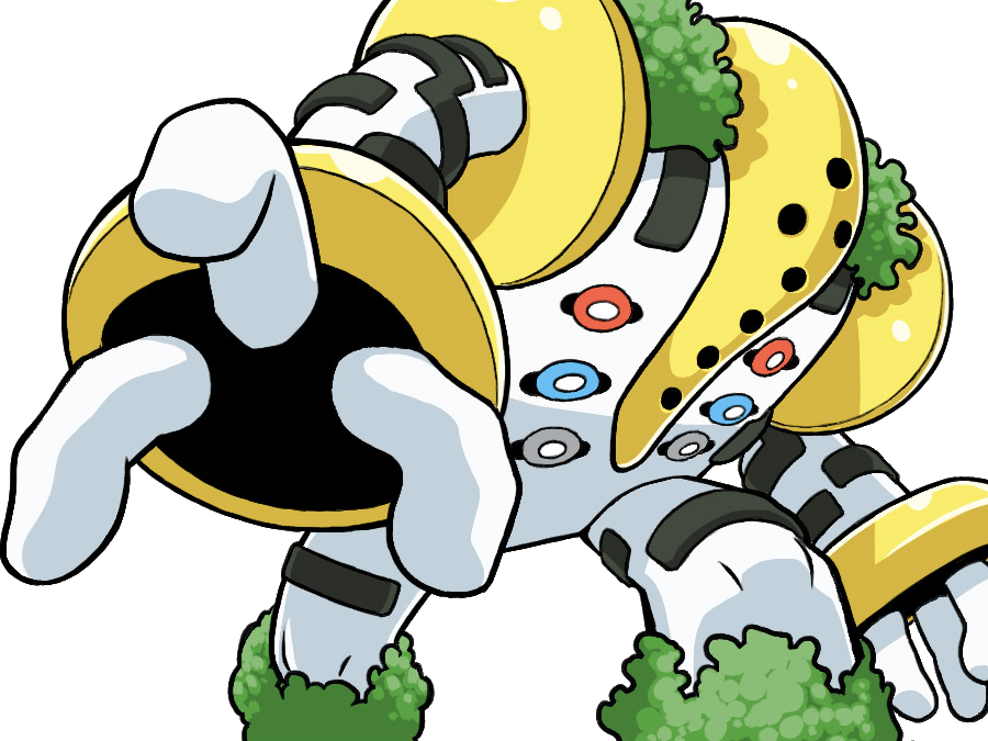 regigigas pokemon legendaire fic patriarche moupe