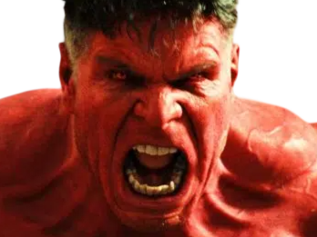 red hulk ross harrison ford marvel hurle cri rouge