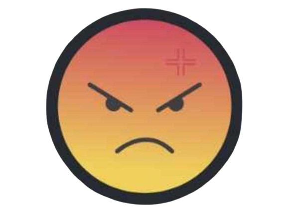 jvc en colere smiley