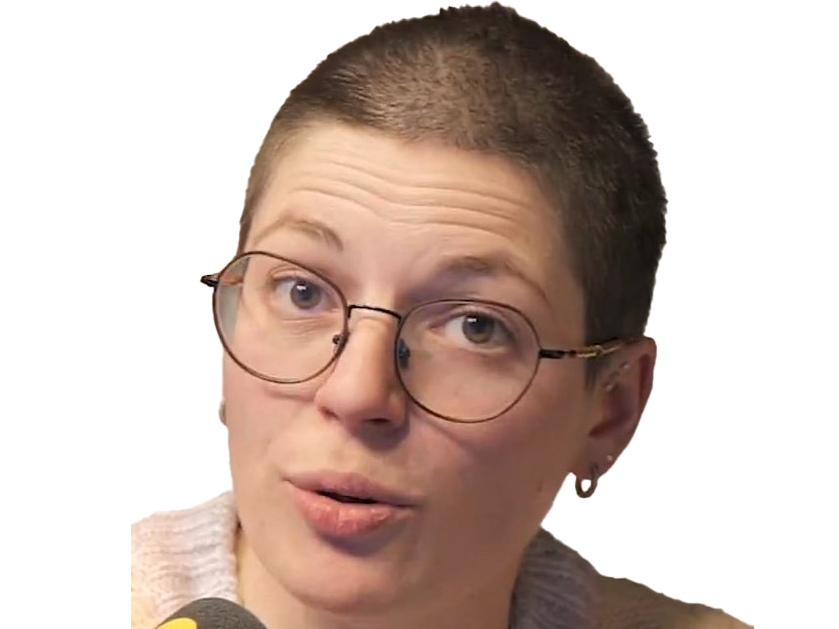 france television gauche gauchisme rasee femme meuf fille maladie mentale twitter bluesky mastodon rire gaucho