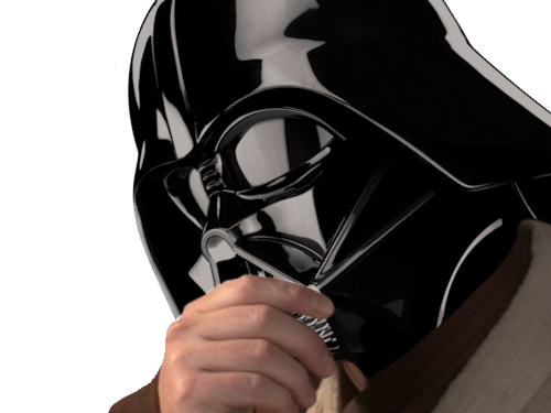 dark-63 darth vader dark vador sith star wars sw reflexion penseur pensif reflechis pense