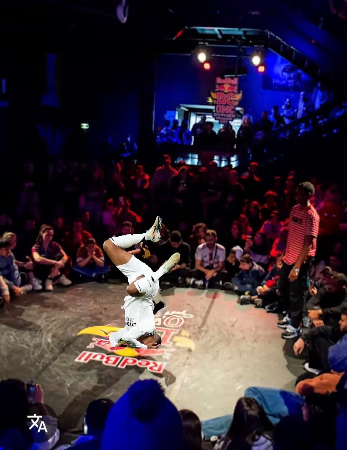 kylian mbappe real madrid chute tomber accident scene red bull booba twitter x