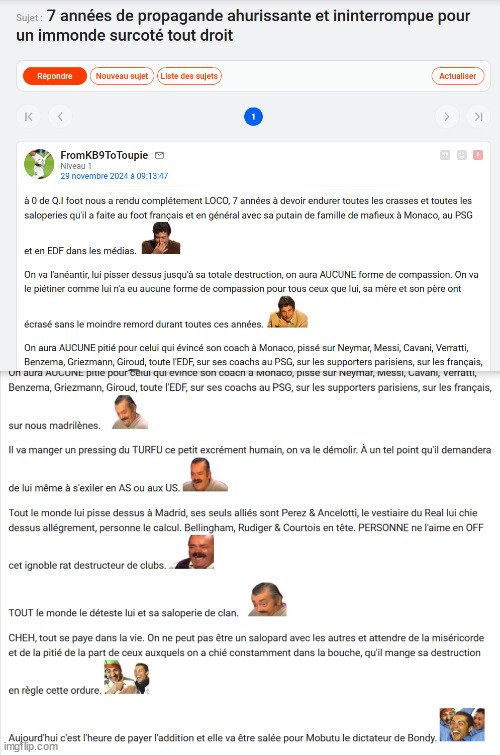 pave destruction clash kylian mbappe real madrid france critique panflet forum football